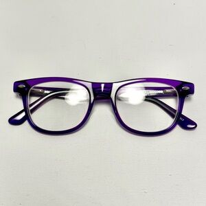 Zenni Purple Eyeglasses - Frames Only
